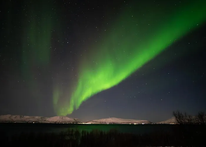 Countryside Tromso- Cozy Glass- Roof Cabins- Aurora Wonderland * Lyngen